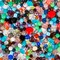 Assorted Glass Beads for Jewelry Making, DIY Lamp Work, Arts and Crafts, and Decorative Hobby Artistry, Colorful Crystal Assortment Bulk Mix, 4-18mm (Mixed Colors) (1)